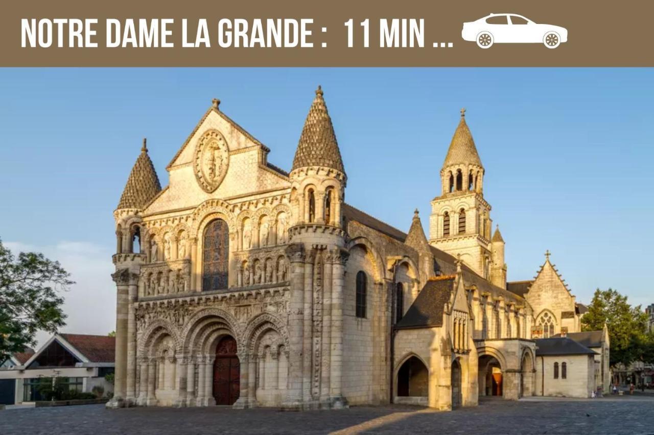 Bellejoie - Appartement T3- Poitiers Sud - Direct Futuroscope - Parking Et Wifi Gratuit Exterior photo